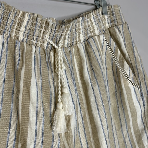 BRIGGS Bohemian Linen shorts plus size women’s XL casual chic summer - Picture 3 of 7